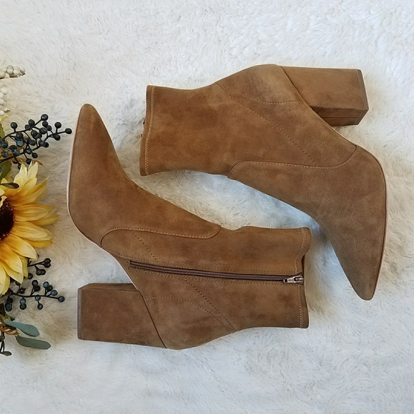 Loeffler Randall Cacao Isla Slim Ankle Booties - Picture 3 of 14